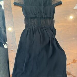 Christopher Kane Black Sheath Dress